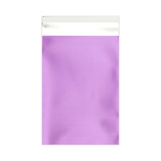 Matt Finish Foil Bags Lilac 162 x 114 mm (C6)